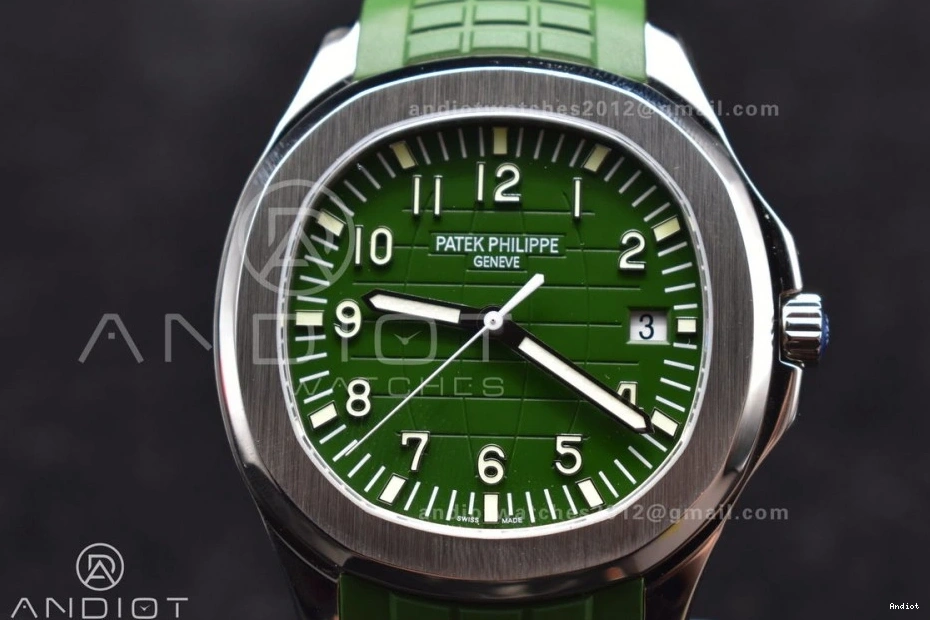 5168G Green 1:1 Green ZF SS Rubber Dial On Aquanaut Strap Best Edition 42mm 324CS 0109